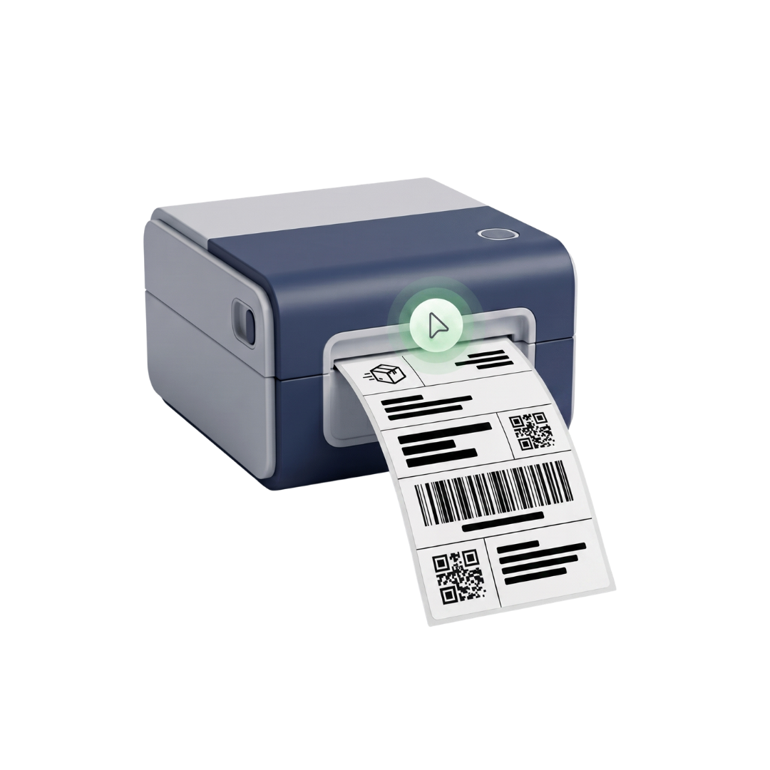 One Click Label Download