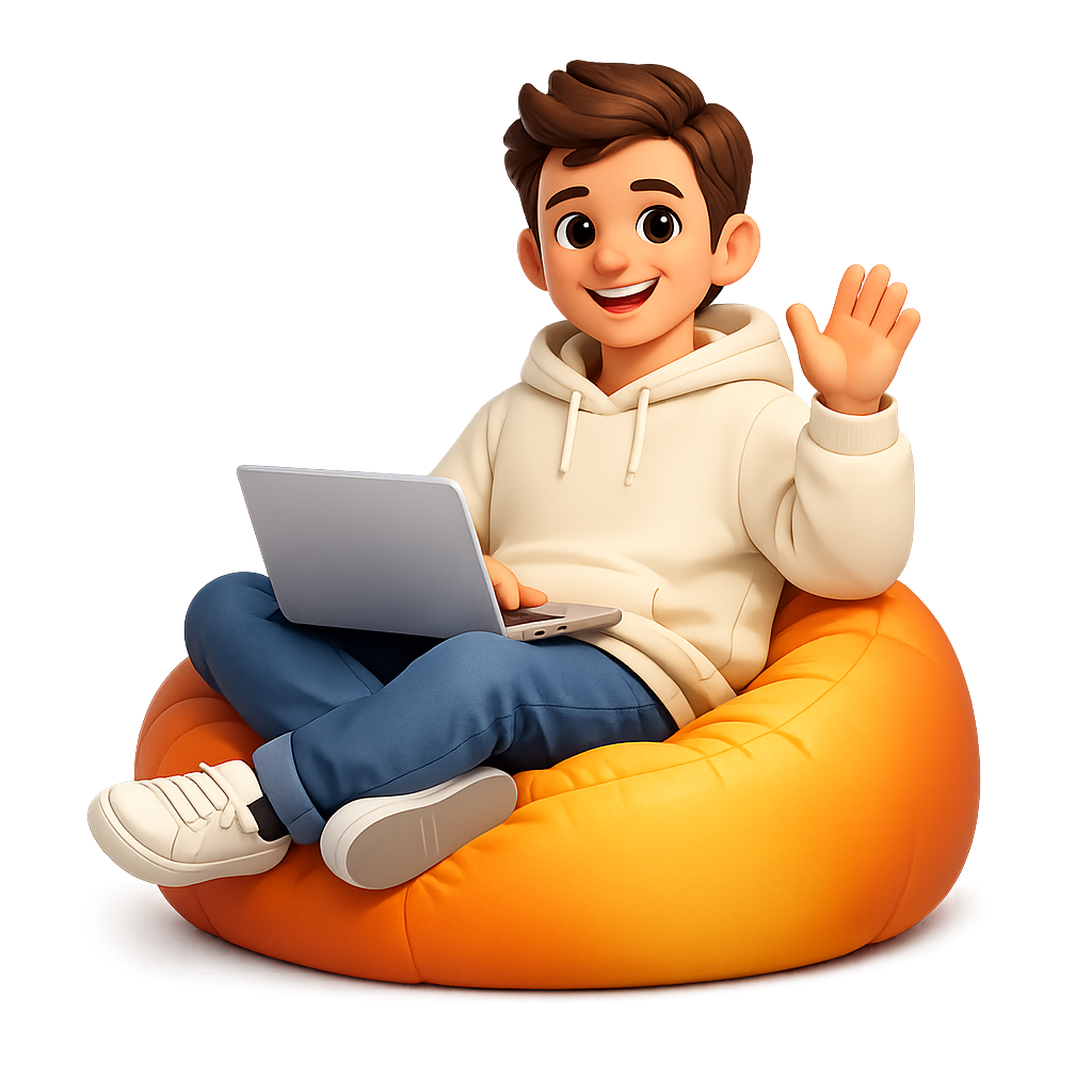 Person working on laptop